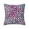 Colofrul Rainbow Leopard Throw Pillow Case Home Decorative Modern Cushions Cover For Sofa Chair Square Polyester Pillowcase
