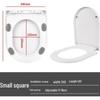 TLXT U-Shape Soft-Close Thickened Toilet Seat with Quick Release