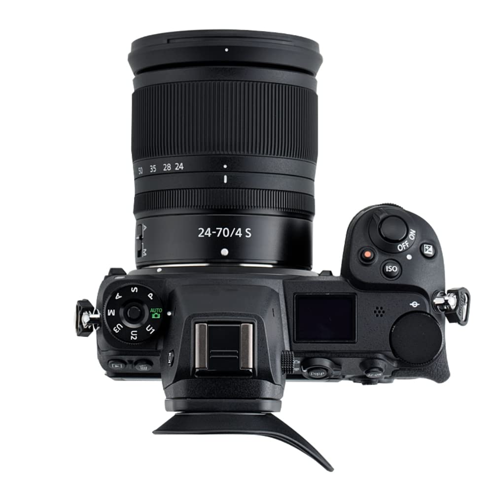 JJC Nikon Eyecup Compatible with Nikon and Z7 Made of ABS and Viewfinder Freely Adjustable Mirrorless Camera Black DK-29 Z5II, Z6III, Z6II, Z7II, Z5,