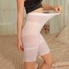 Women's Ice Silk White Safety Short Pants Anti Slip Shorts Under Skirt Thin Lace Underwear Plus Size Non Roll Hem