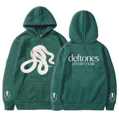 Sudadera con Capucha Snake de Música Privada Banda Deftones Sudaderas Gráficas Otoño Forro Polar Casual Pulóveres de Manga Larga Unisex