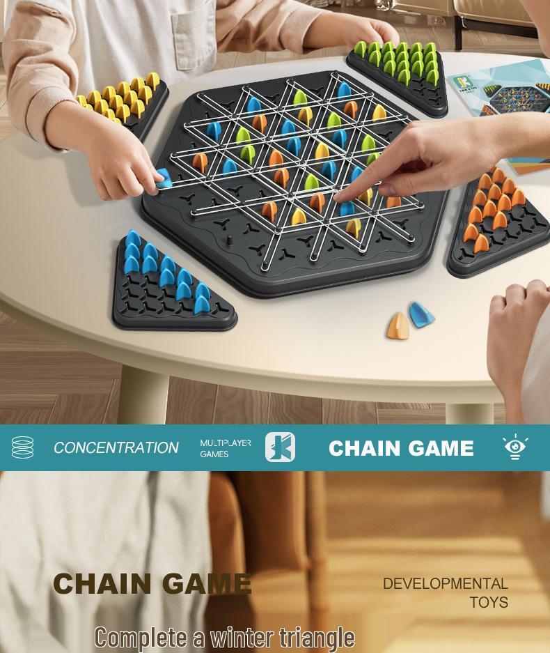 Cross-Border Chess Puzzle: Family Parent-Child Interactive Logic Toy