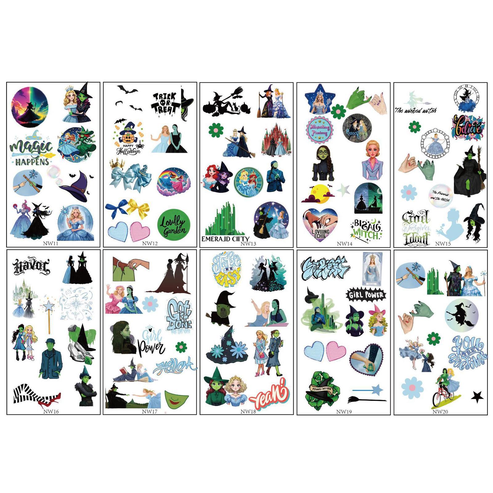 

Stickers With A High-end Feel, Legendary , Facial And Arm Temporary One Size