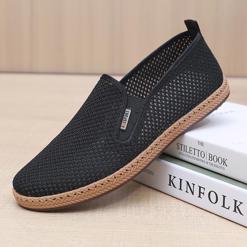 

Beijing Men s Breathable Lightweight Casual Shoes - Non-Slip Soft Sole for Middle-Aged and Elderly 41