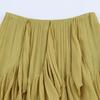 Kaslead New Women Clothes Western Style Fashion Simple Laminated Decorative Skirt 0148042 515