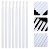 NOLITOY Disposable Lip Makeup Glossy Nylon and Makeup Cosmetic Travel 100-Piece Brushes, Tools, White, Portable, Plastic, Multi-Function, Remover,