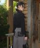 SIWL107 Ribbon Cotton Pants (Charcoal)