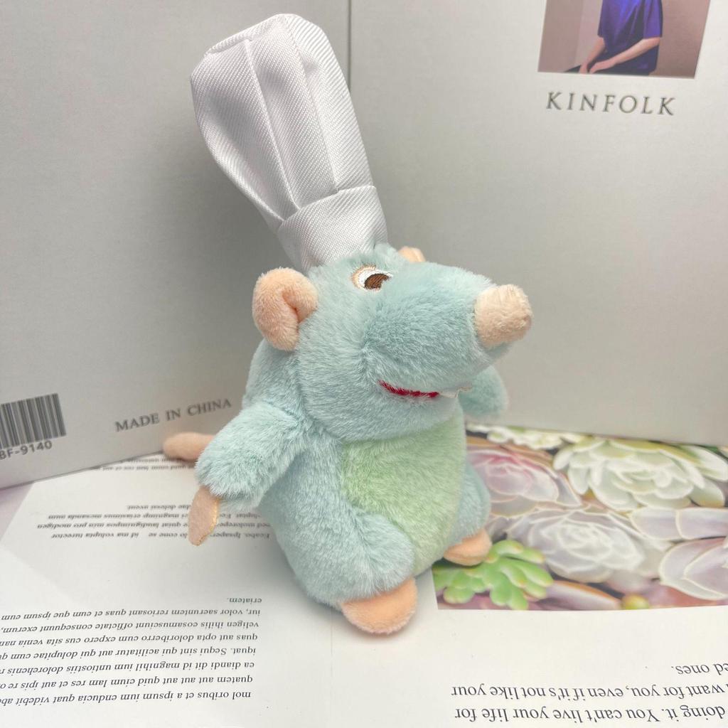 Plyšová bábika Ratatouille z Xiaohongshu, Čelenka, Hračka na rameno & Prívesok na tašku