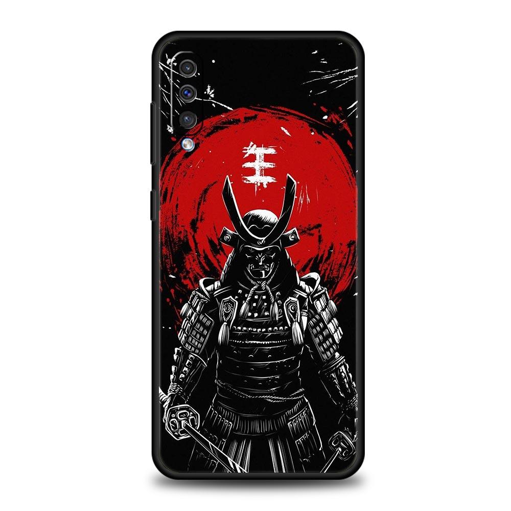 Japanese Bushido Samurai Phone Case For Samsung Galaxy A56 A36 A26 A34 A17 A16 A06 A14 A12 A54 A72 A22 A20e A52 A50 A40 A32Cover