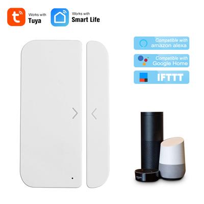 WiFi Door Alarm Window Sensor Detector Smart Home Security Tuya SmartLife App Control Compatible Alexa Google Assistant IFTTT