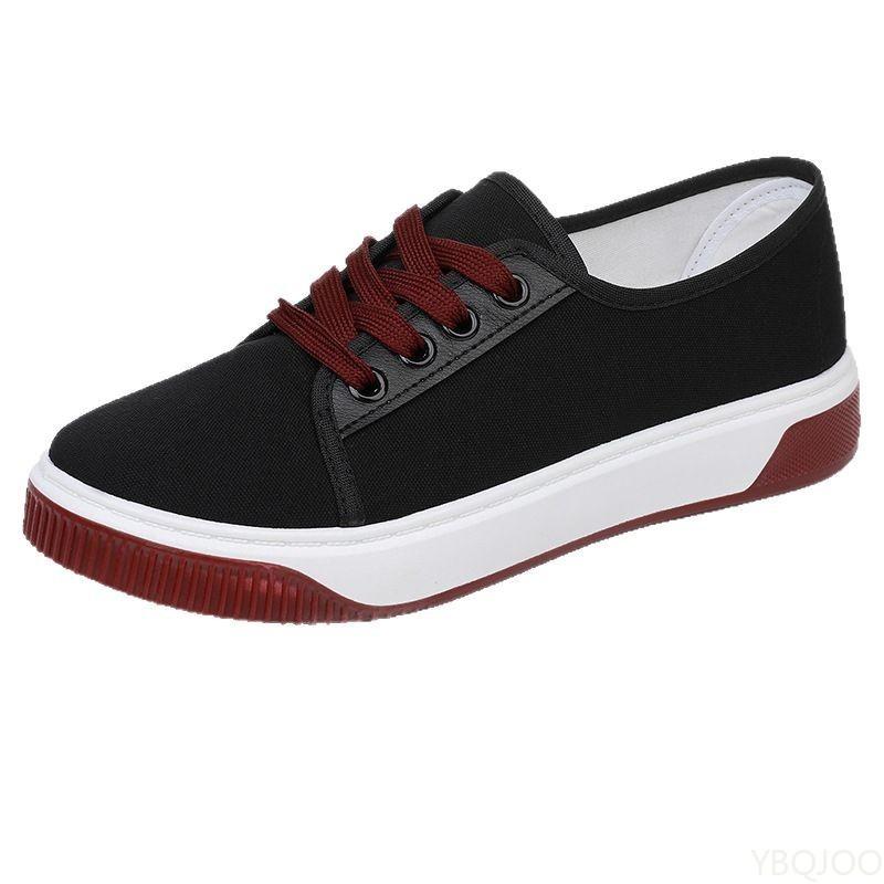 Fashion New Spring Casual Comfortable Canvas Shoes Fashionable Versatile Women's Flats Women's Vulcanized Shoes