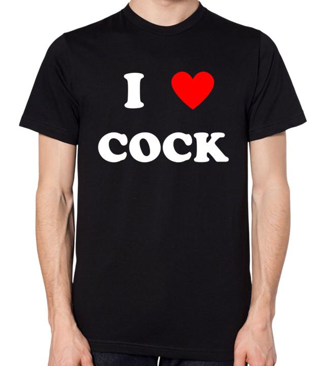 

Я люблю петуха футболка XL