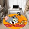 1pc Tom Jerry Office Round Area Rug,  Under Office Chairs Bedroom Living Room Home Decor A0926110