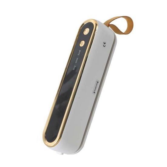 Portable Vacuum Sealer Machine, USB Food Bag Sealer with Cutter & Magnetic Bottom, Quick Seal Machine for Sous Vide Snacks