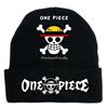 One Piece Anime Knit Hat: Warm Velvet Lined, Rolled Brim, Adult Outdoor Beanie