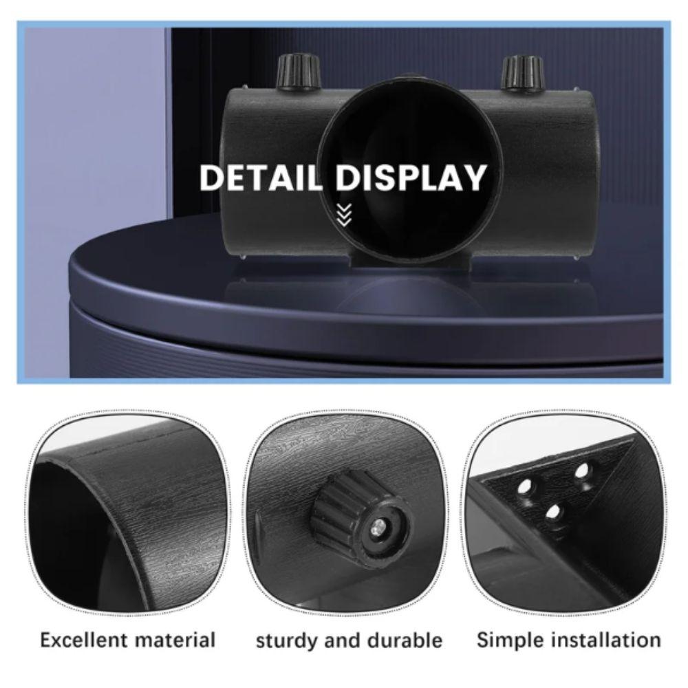 Dual Closable Air Diesel Heater Valve Flap Exhaust Pipe Connector Vent Ducting Parking Heater