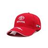 (rot) Bestickte TOYOTA Baseballkappe