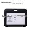Double-Sided Transparent Colored ID Badge Holder Sleeve