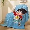 Kotaro Lives Alone Anime Throw 240G Flannel Blanket, Suitable For Sofas, Beds, Offices,  Exquisite Gift Blankets