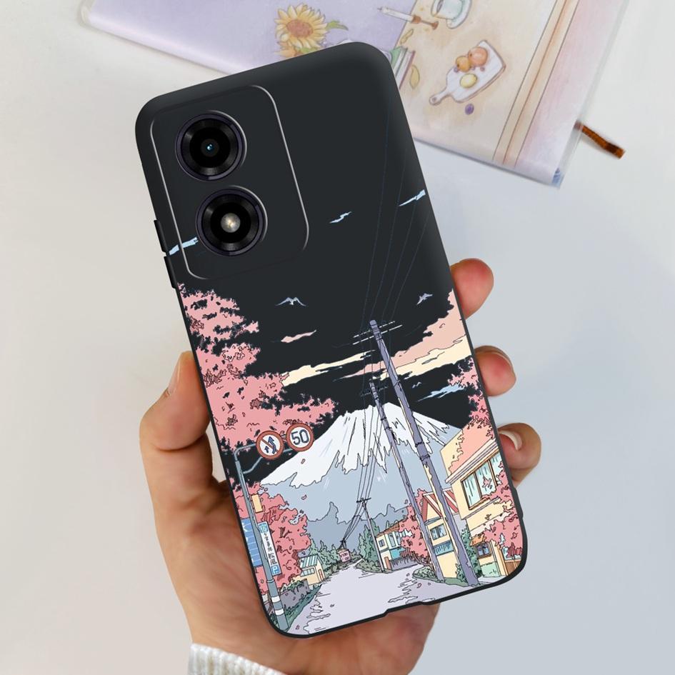 For Motorola Moto G04s G04 2024 Case XT2421-2 Cute Love Heart Shockproof Silicone Soft Cover For Moto G 04 S E14 4G MotoG04 Capa