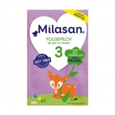 Milasan mléčný prášek, fáze 3, 500 g (10 měsíců a více)
