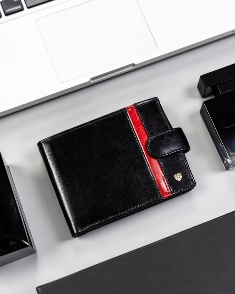 Men's Leather Wallet with RFID System - Rovicky