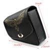 PU Leather Left Right Side Saddlebag Saddle Bag For Harley Sportster XL 883 XL 1200