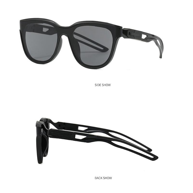 Square Fashion Sunglasses Men Women Outdoor Driving Bicycle Road Windproof Goggles Hiking Camping Travelling Classic Shades