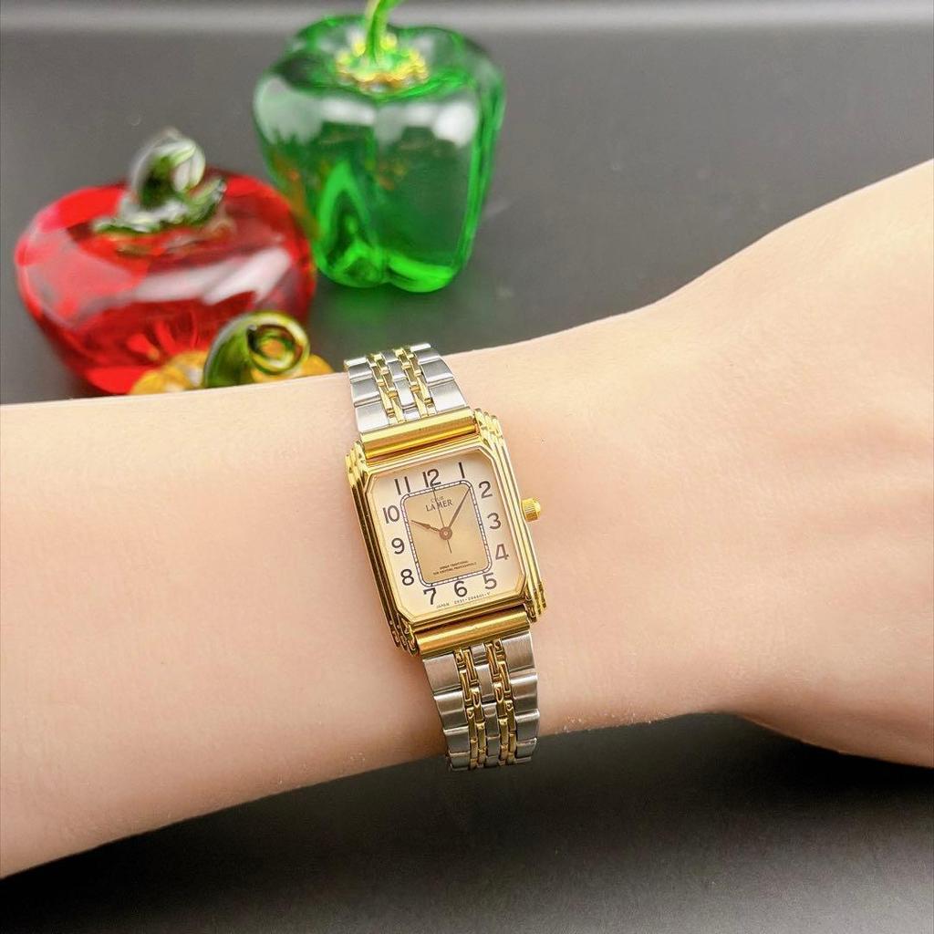 Used Rare Old Citizen Club La Mer Silver Quartz Ladies Watch