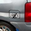 Funny Car Stickers High Gas Consumption Decal Fuel Gage Empty Stickers Waterproof Auto Tank Stickers Car Accessories 12*9.5cm