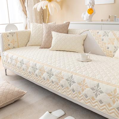 Sofa Cushion Four Seasons Universal Summer Light Luxury American Bohemian Non-Slip Fabric Cover Towel Seat Cushion Cover