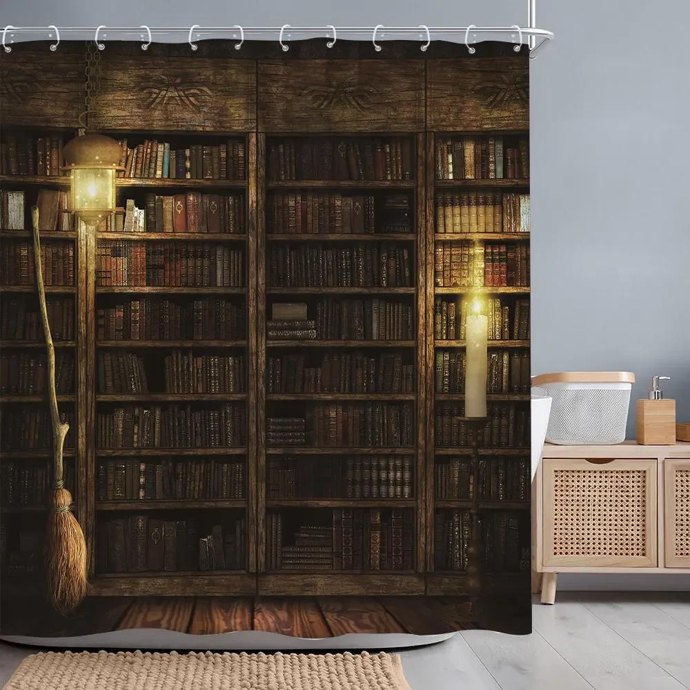 Retro Rustikale Holztüren Duschvorhänge Vintage Bauernhaus Scheune Alte Tür Heimdeko Wasserdichtes Polyester Badezimmer Vorhang Set