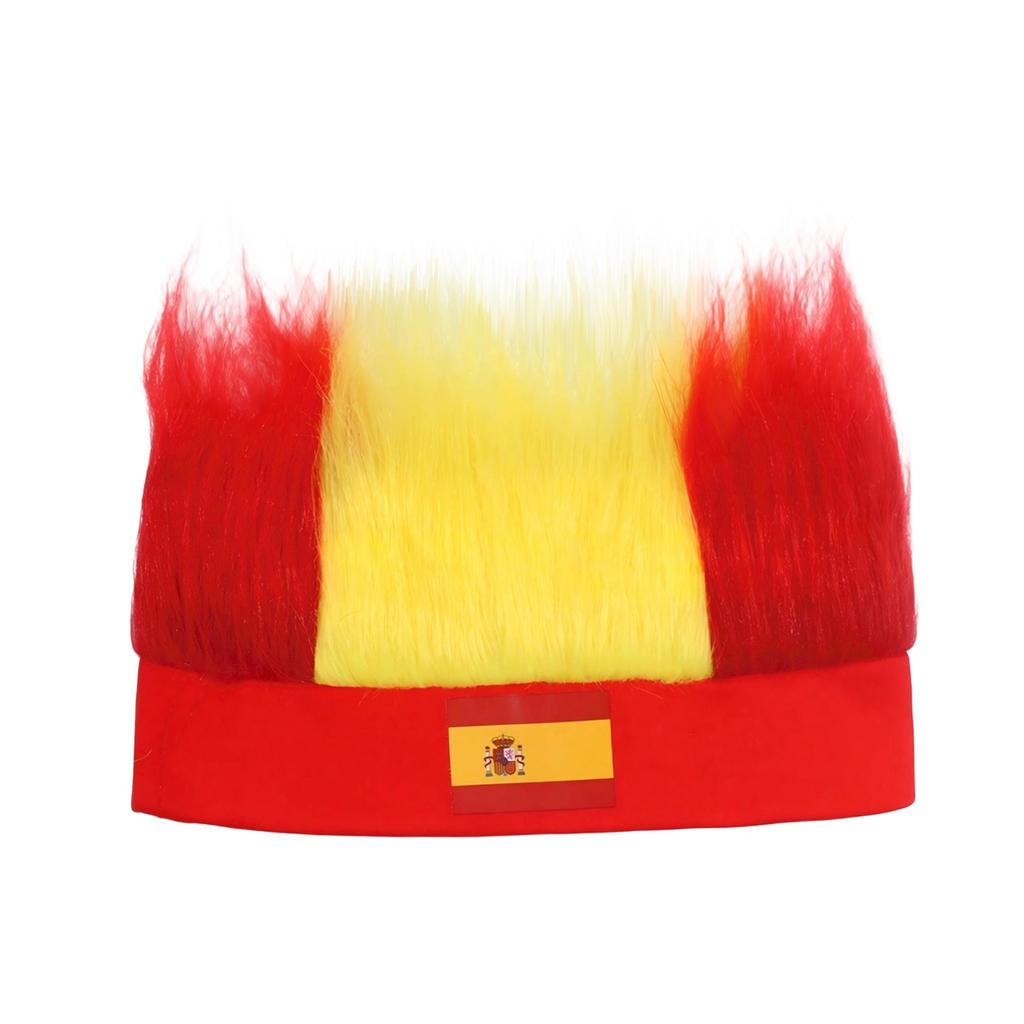 Fan Wigs, Flag Color Headbands, Football Cheering Props, Headwear