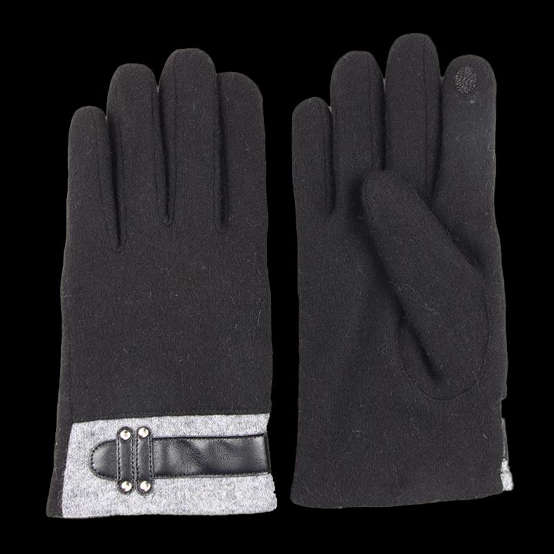 Hengyuanxiang Men's Wool Touchscreen Gloves