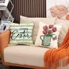 Easter Day Home Cushion Survived Family Case Throw  Cover