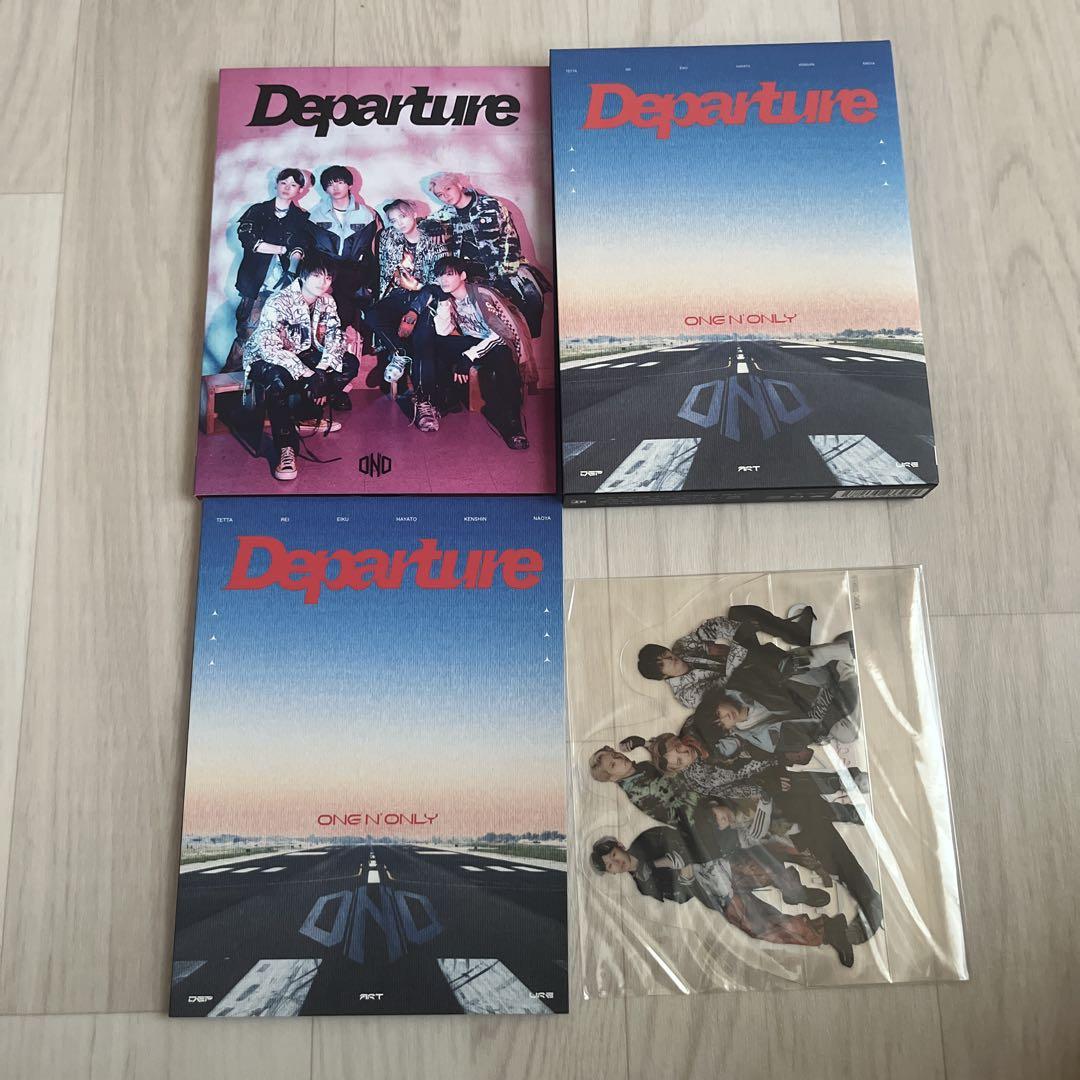 

[USED] ONE N ONLY Departure BluRay standing photo bonus
