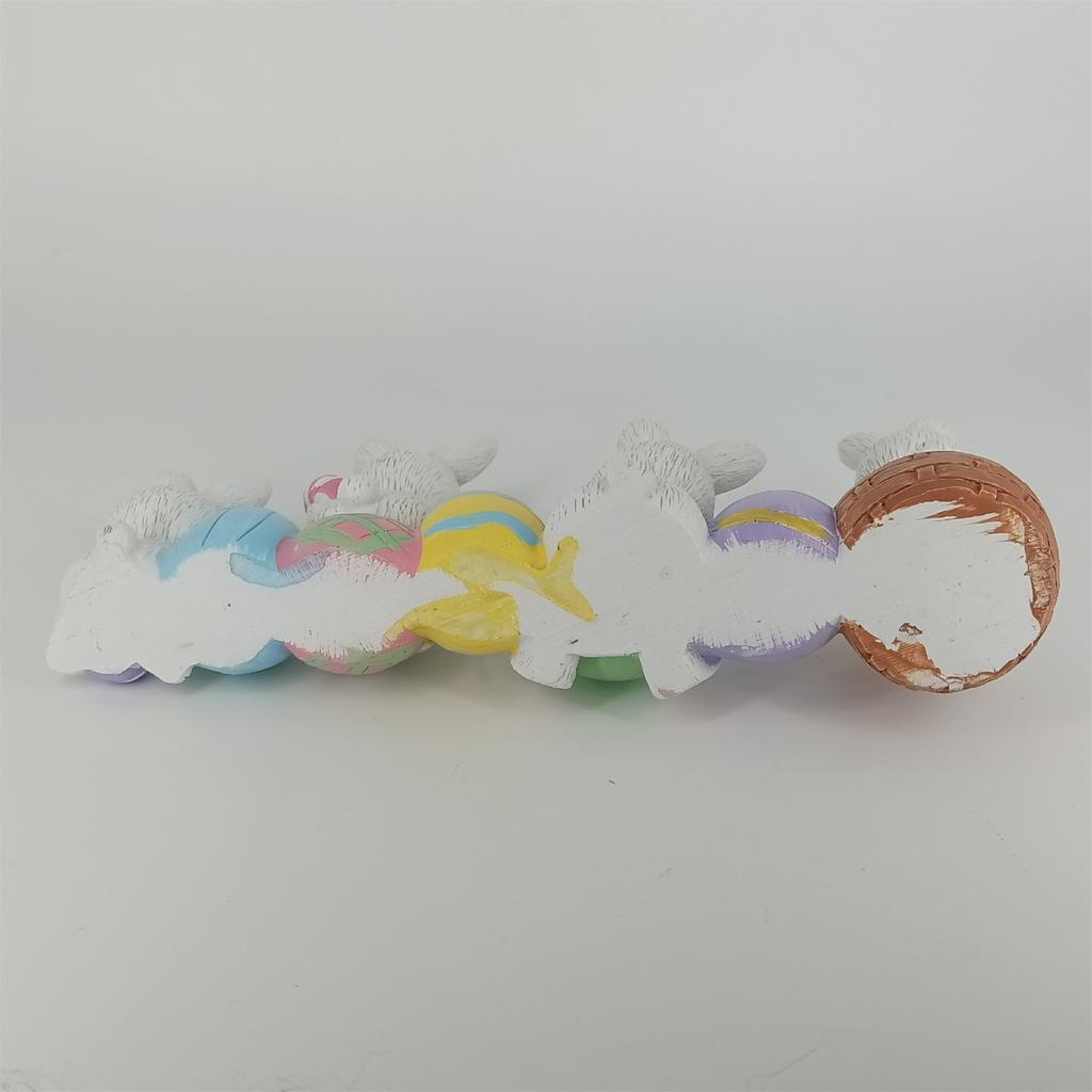 Easter Easter Egg Statue Home Garden Garden Study Desktop Sculpture Resin Crafts Ornament