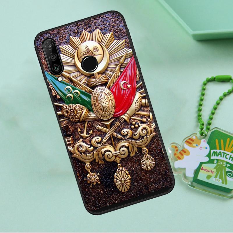 Ottoman Empire Coat Of Arms For Huawei Nova 8i 11i 12i 12s 9 10 SE Y90 Y60 Y70 Y72 Y61 Y91 P20 P30 P40 Lite P60 Pro Case