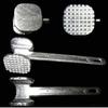 Meat Tenderizer Hammer 19cm Household Aluminum Alloy Steak Metal Mallet Kitchen Tool Heavy Duty Durable Double-Sided Tenderizer 4