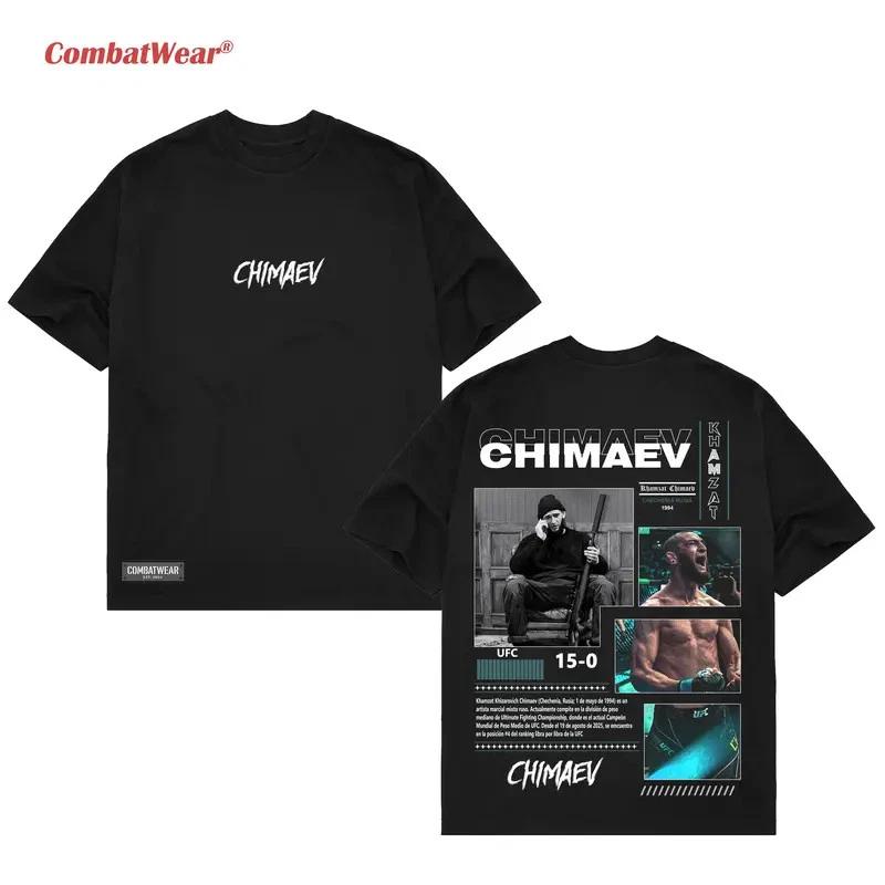 COMBATWEAR COMBATWEAR KHAMZAT CHIMAEV TEE, UFC MMA T-Shirt S