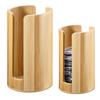 Wooden Lid Organizer Regular Wide Mouth Canning Lids Stackable Storage Box Countertop Clutter