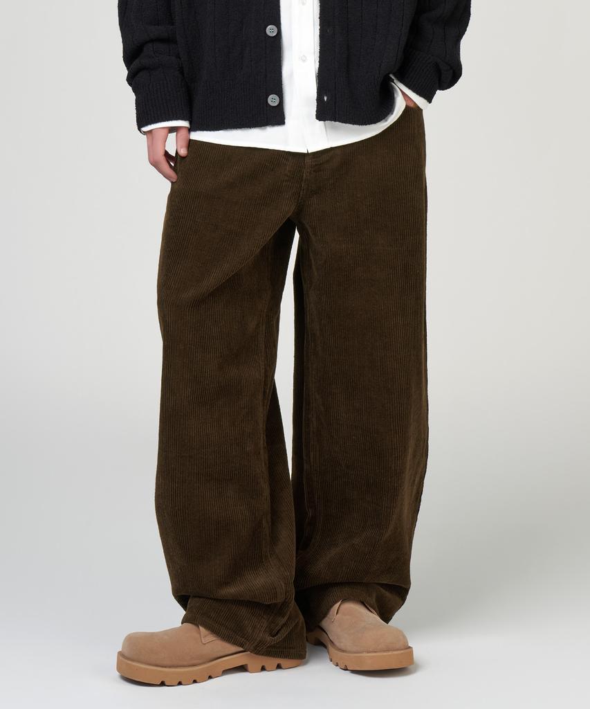 UNTAPPED STUDIO [2Pack] Corduroy Over-Wide Cotton Pants 3 Colors
