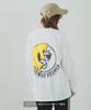 [IMPROVES] [SIDEWAYSTANCE] Drip Smiley Long Sleeve T-Shirt