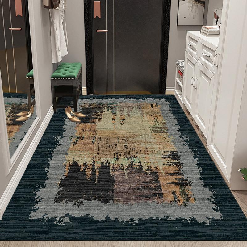 Wycieraczka wejściowa Dywan odporny na brud Sypialnia Łatwy w utrzymaniu Salon Prosta wycieraczka podłogowa