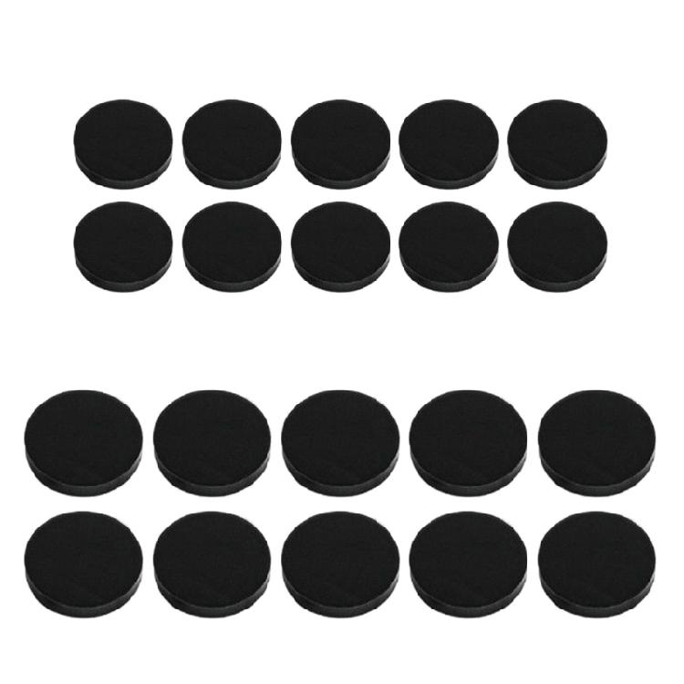 Pack of 10 Round Feet Pad Shock Absorption Adhesive Silicone Mat for Game Controller Keyboard Anti Slip Foot Pads