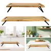 Large Charcuterie Board Long Wooden Cheese for Desserts Meat Breakfast S
