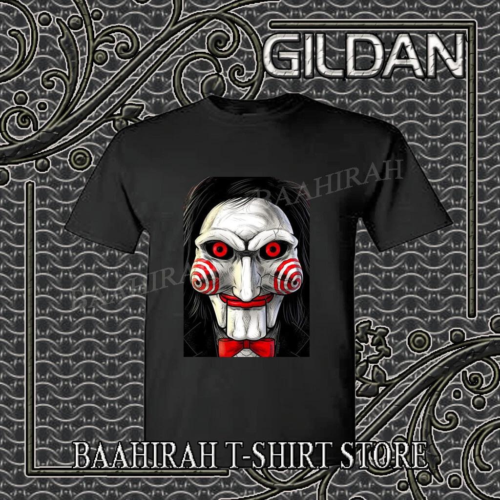 

New SAW Doll Thriller Horror Movie Logo American Funny T shirt Size S to 5XL L