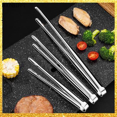 Thickened Stainless Steel Barbecue Tongs Barbecue Tongs Food Tongs Multifunction Steak Tongs Toast Clip Ice Tongs Kitchen Accessories