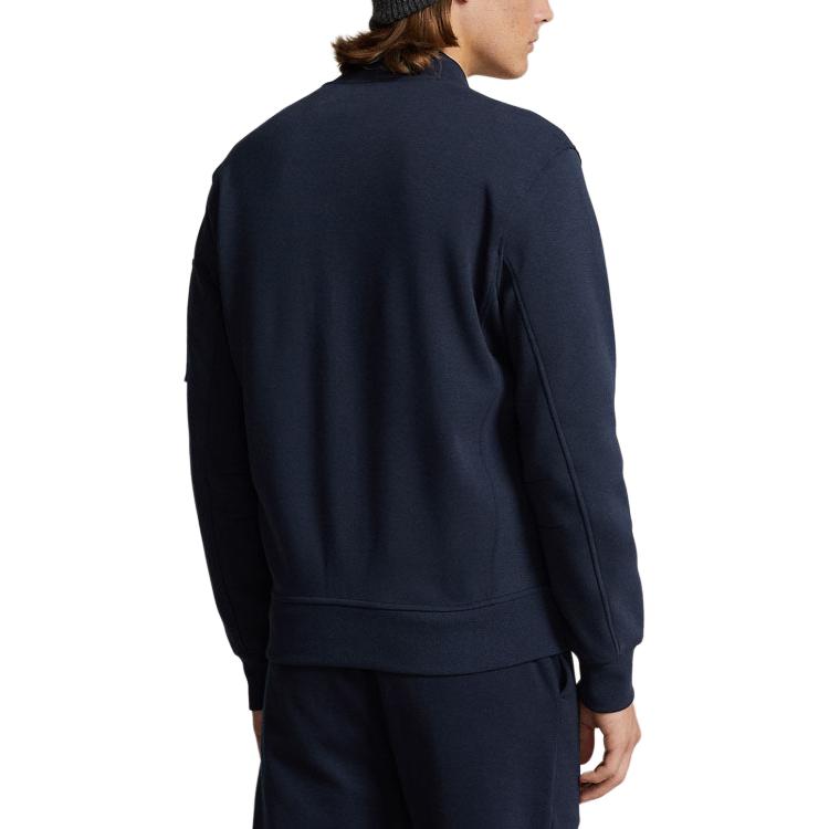 Polo Ralph Lauren FW24 Baseball Jacket Men's Dark Blue 710881521-003
