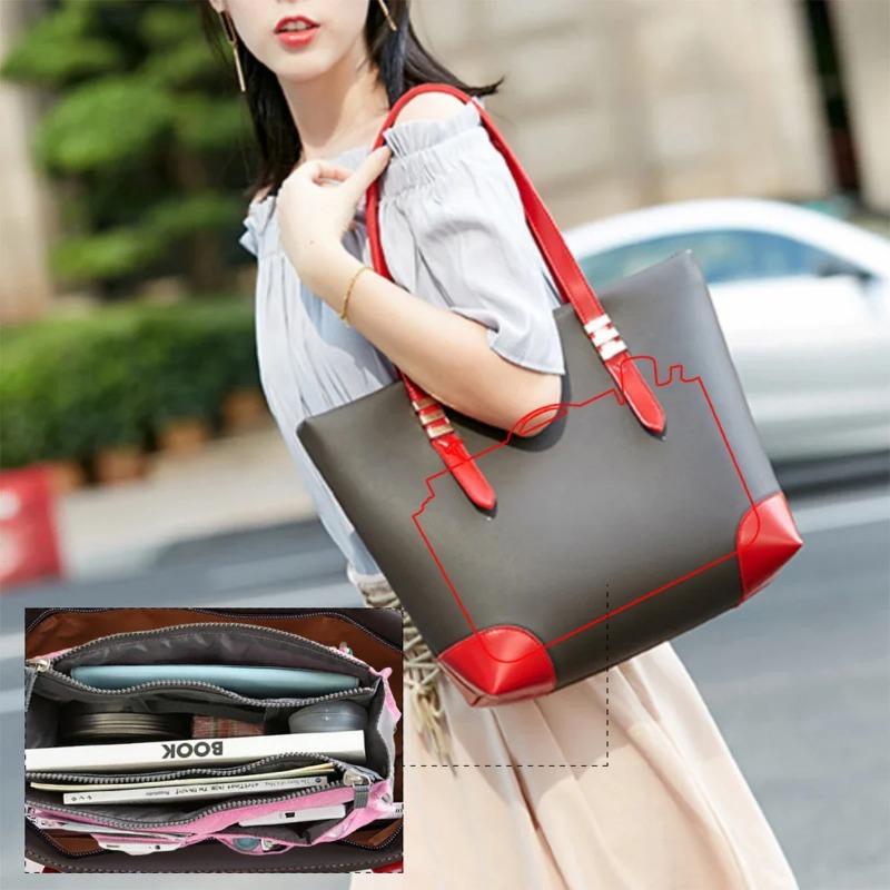 Ready Stocked Travel Handbag Nylon Large Container Make Up Case Organizer Bags Ladies Foldable Purse Clutch BagHot Sell